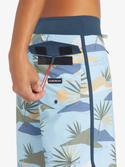 esso Quiksilver uomini surfsilk capesante 19 pantaloncini da surf cielo blu HTZR218