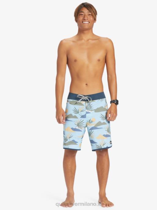 esso Quiksilver uomini surfsilk capesante 19 pantaloncini da surf cielo blu HTZR218
