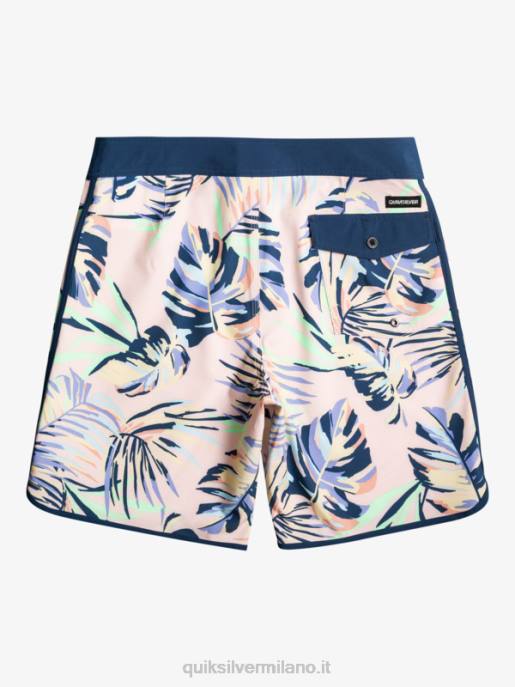 esso Quiksilver uomini surfsilk capesante 19 pantaloncini da surf frusta di pesche HTZR1495