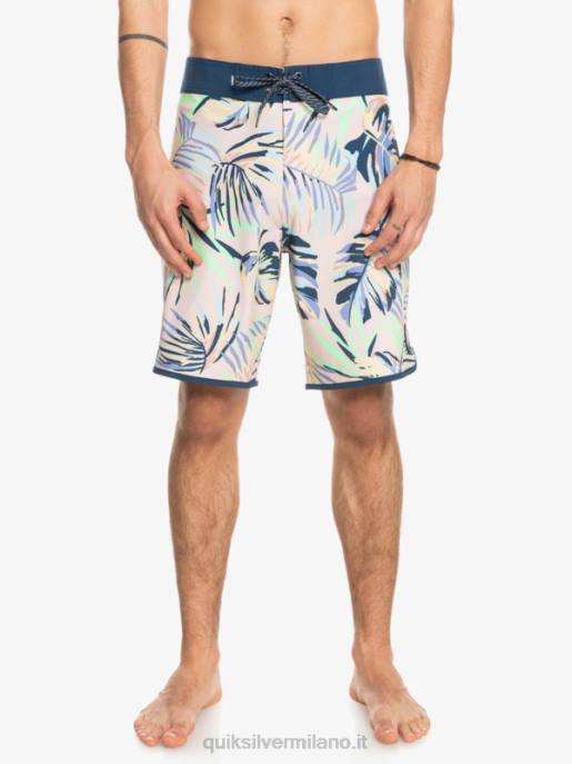 esso Quiksilver uomini surfsilk capesante 19 pantaloncini da surf frusta di pesche HTZR1495