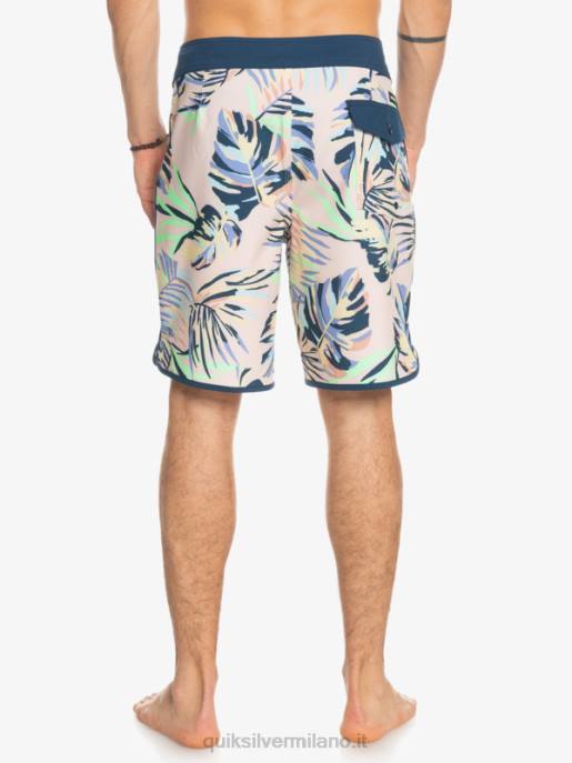esso Quiksilver uomini surfsilk capesante 19 pantaloncini da surf frusta di pesche HTZR1495