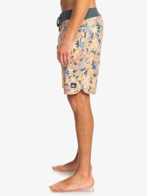 esso Quiksilver uomini surfsilk capesante 19 pantaloncini da surf lavagna scura HTZR219