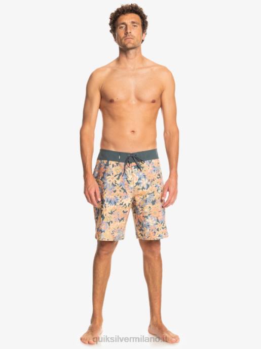 esso Quiksilver uomini surfsilk capesante 19 pantaloncini da surf lavagna scura HTZR219