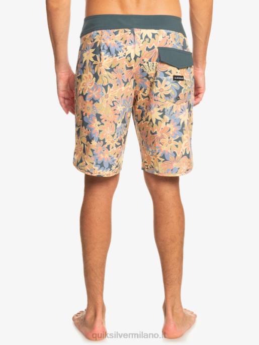 esso Quiksilver uomini surfsilk capesante 19 pantaloncini da surf lavagna scura HTZR219