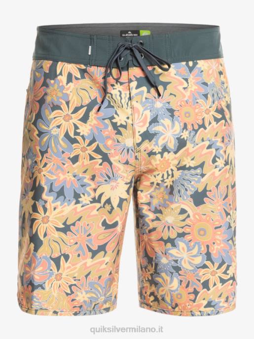 esso Quiksilver uomini surfsilk capesante 19 pantaloncini da surf lavagna scura HTZR219