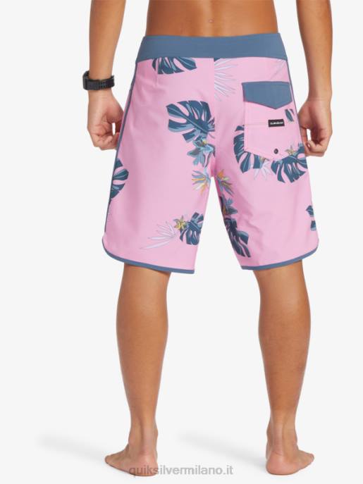 esso Quiksilver uomini surfsilk capesante 19 pantaloncini da surf malva chiaro di luna HTZR217