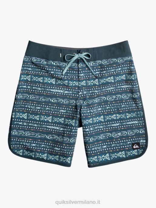 esso Quiksilver uomini surfsilk capesante 19 pantaloncini da surf marina di mezzanotte HTZR221