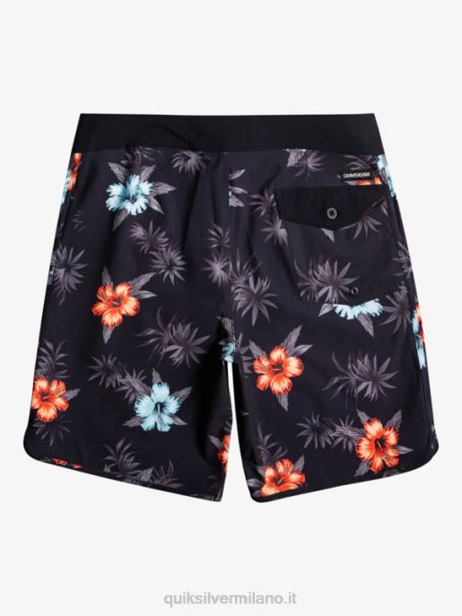 esso Quiksilver uomini surfsilk capesante 19 pantaloncini da surf nero HTZR1496