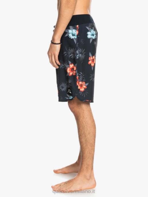 esso Quiksilver uomini surfsilk capesante 19 pantaloncini da surf nero HTZR1496