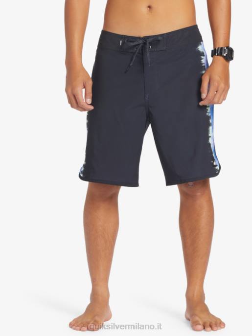 esso Quiksilver uomini surfsilk capesante 19 pantaloncini da surf nero HTZR216