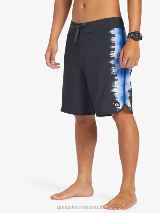 esso Quiksilver uomini surfsilk capesante 19 pantaloncini da surf nero HTZR216