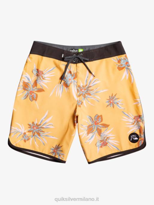 esso Quiksilver uomini surfsilk capesante 19 pantaloncini da surf ocra HTZR1491