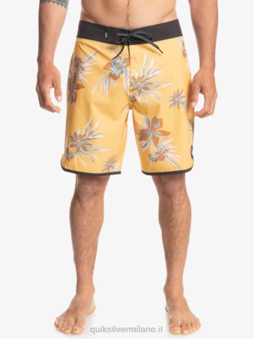 esso Quiksilver uomini surfsilk capesante 19 pantaloncini da surf ocra HTZR1491