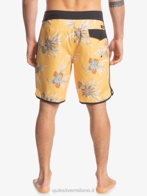 esso Quiksilver uomini surfsilk capesante 19 pantaloncini da surf ocra HTZR1491