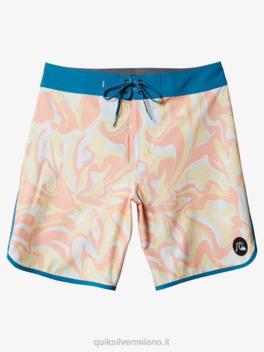 esso Quiksilver uomini surfsilk capesante 19 pantaloncini da surf rosa pesca HTZR1499