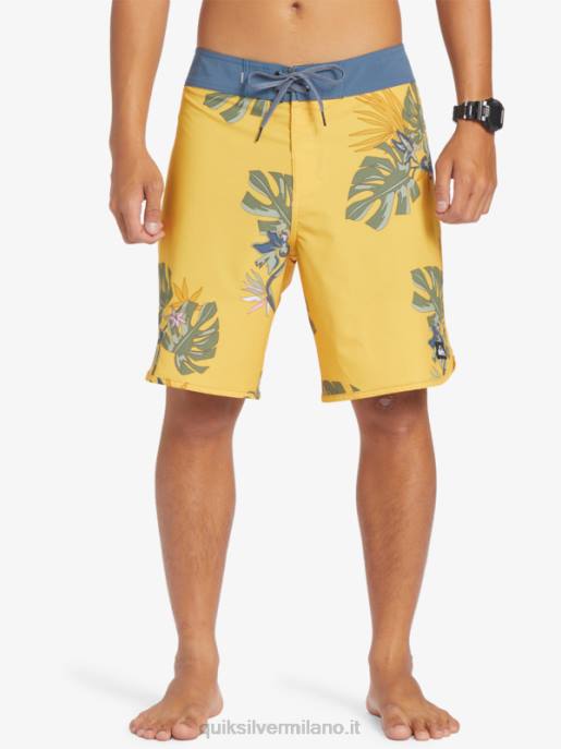 esso Quiksilver uomini surfsilk capesante 19 pantaloncini da surf tuorlo HTZR214