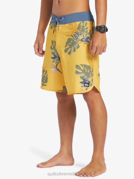 esso Quiksilver uomini surfsilk capesante 19 pantaloncini da surf tuorlo HTZR214