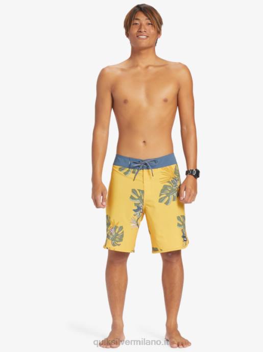 esso Quiksilver uomini surfsilk capesante 19 pantaloncini da surf tuorlo HTZR214