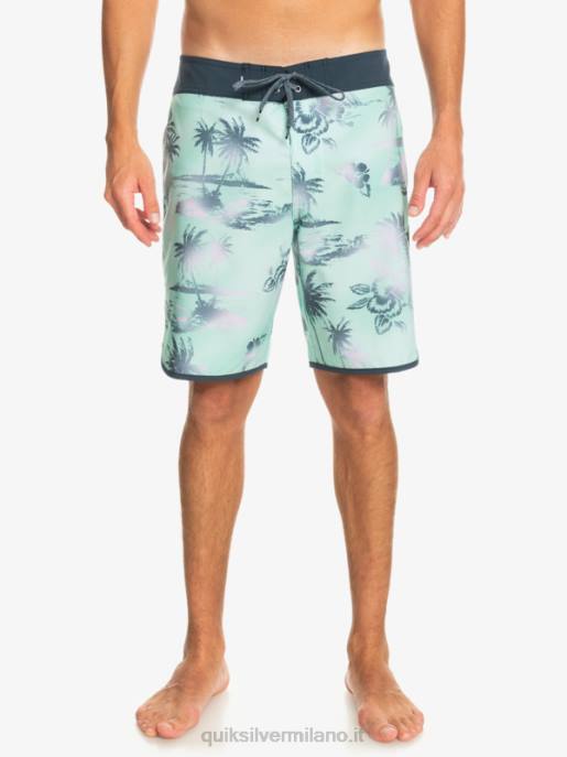 esso Quiksilver uomini surfsilk capesante 19 pantaloncini da surf vetro da spiaggia HTZR222