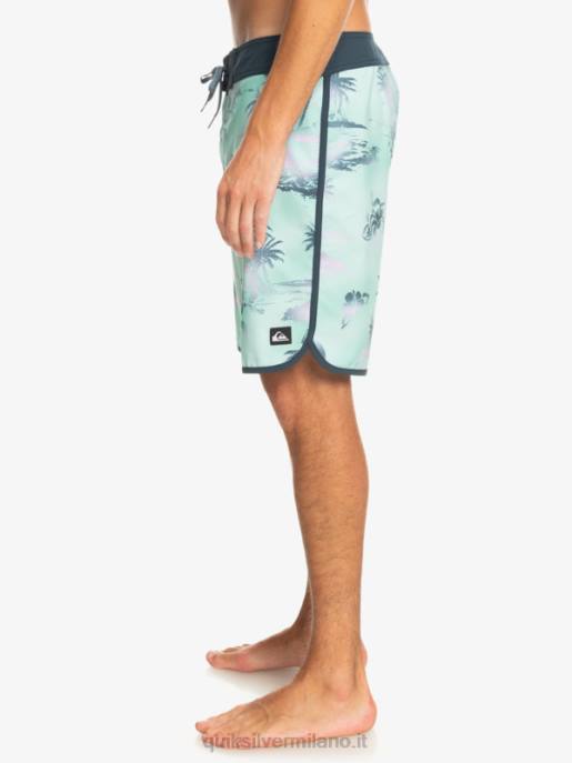 esso Quiksilver uomini surfsilk capesante 19 pantaloncini da surf vetro da spiaggia HTZR222