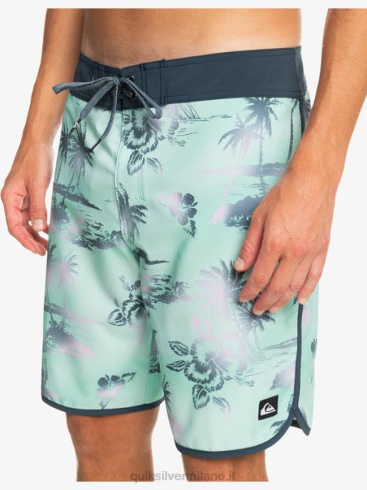 esso Quiksilver uomini surfsilk capesante 19 pantaloncini da surf vetro da spiaggia HTZR222