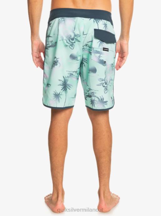 esso Quiksilver uomini surfsilk capesante 19 pantaloncini da surf vetro da spiaggia HTZR222