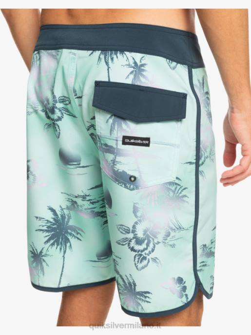 esso Quiksilver uomini surfsilk capesante 19 pantaloncini da surf vetro da spiaggia HTZR222
