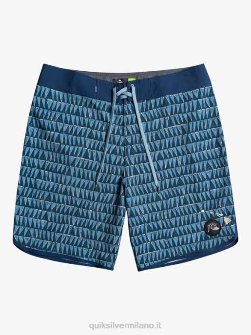 esso Quiksilver uomini surfsilk hawaii capesante 19 pantaloncini da surf azzurro provinciale HTZR1323