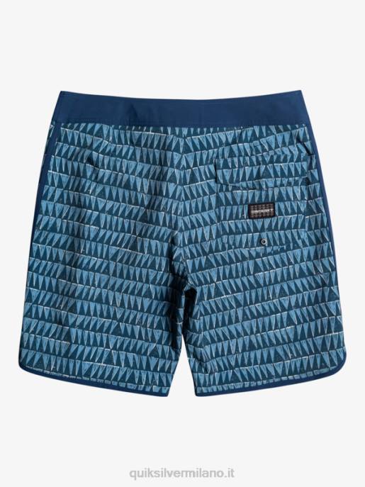 esso Quiksilver uomini surfsilk hawaii capesante 19 pantaloncini da surf azzurro provinciale HTZR1323