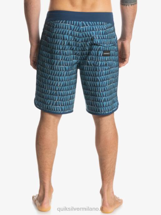 esso Quiksilver uomini surfsilk hawaii capesante 19 pantaloncini da surf azzurro provinciale HTZR1323
