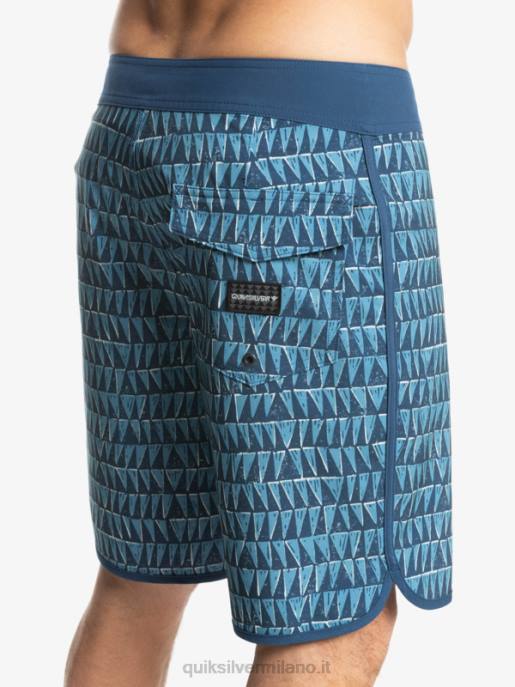 esso Quiksilver uomini surfsilk hawaii capesante 19 pantaloncini da surf azzurro provinciale HTZR1323