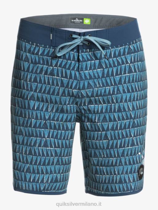 esso Quiksilver uomini surfsilk hawaii capesante 19 pantaloncini da surf azzurro provinciale HTZR1323