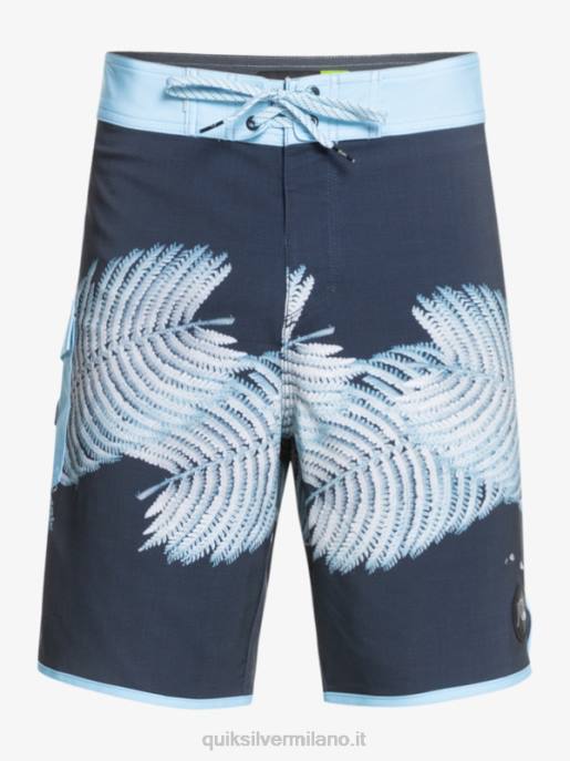 esso Quiksilver uomini surfsilk hawaii capesante 19 pantaloncini da surf blazer blu scuro HTZR1880