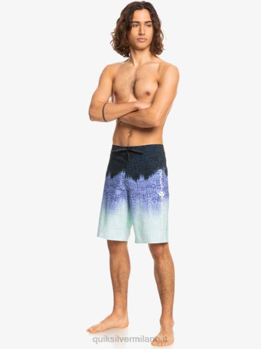 esso Quiksilver uomini surfsilk hawaii homegrown sbiadito 20 boardshorts jacaranda HTZR1611