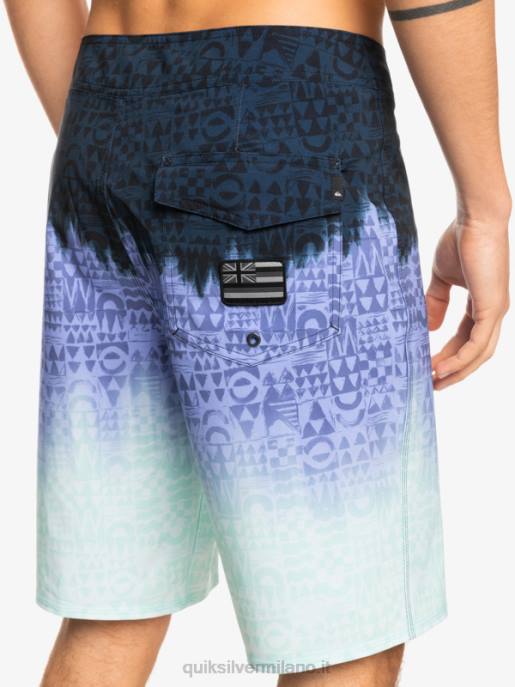esso Quiksilver uomini surfsilk hawaii homegrown sbiadito 20 boardshorts jacaranda HTZR1611