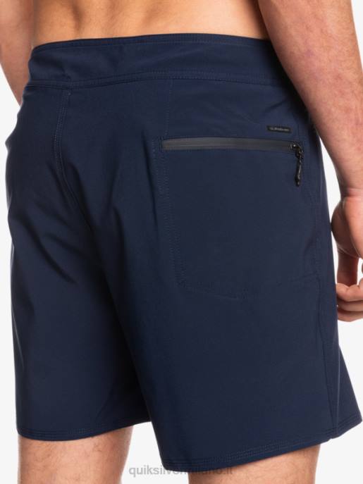 esso Quiksilver uomini surfsilk kaimana 16 pantaloncini da surf blazer blu scuro HTZR339