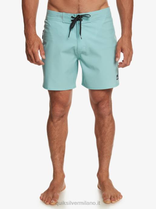 esso Quiksilver uomini surfsilk kaimana 16 pantaloncini da surf cammeo blu HTZR340