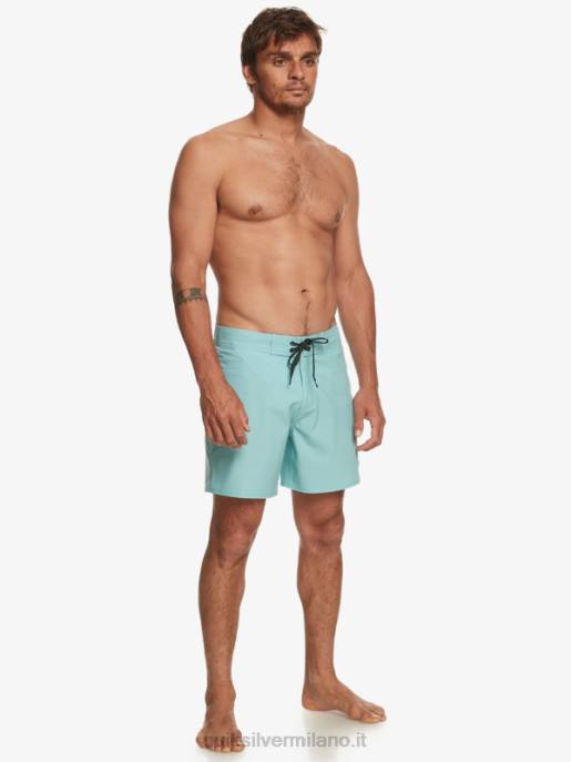 esso Quiksilver uomini surfsilk kaimana 16 pantaloncini da surf cammeo blu HTZR340
