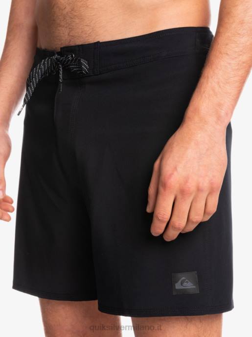 esso Quiksilver uomini surfsilk kaimana 16 pantaloncini da surf nero HTZR338