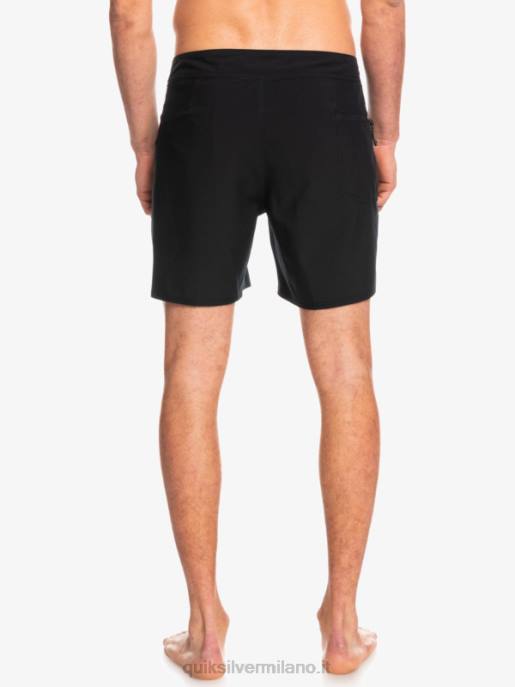 esso Quiksilver uomini surfsilk kaimana 16 pantaloncini da surf nero HTZR338