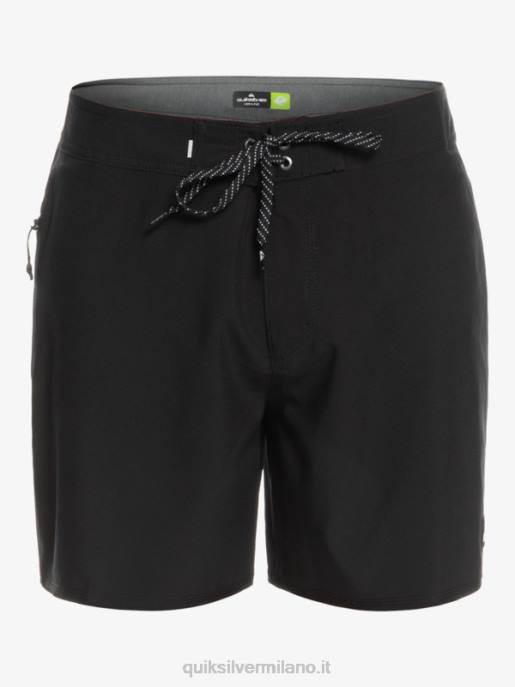 esso Quiksilver uomini surfsilk kaimana 16 pantaloncini da surf nero HTZR338