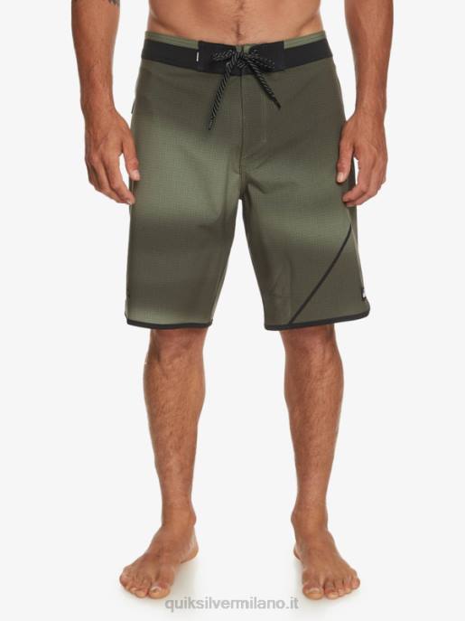 esso Quiksilver uomini surfsilk new wave 20 pantaloncini da surf Quadrifoglio HTZR224