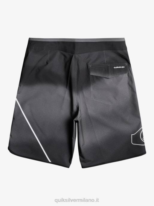 esso Quiksilver uomini surfsilk new wave 20 pantaloncini da surf nero HTZR223
