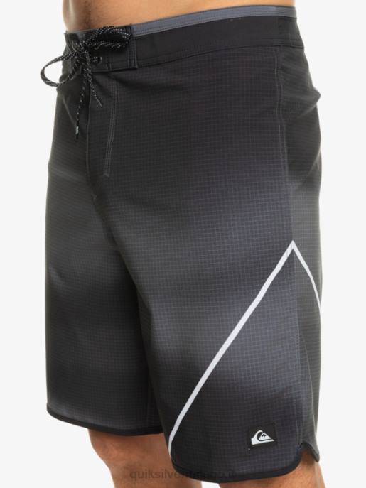 esso Quiksilver uomini surfsilk new wave 20 pantaloncini da surf nero HTZR223