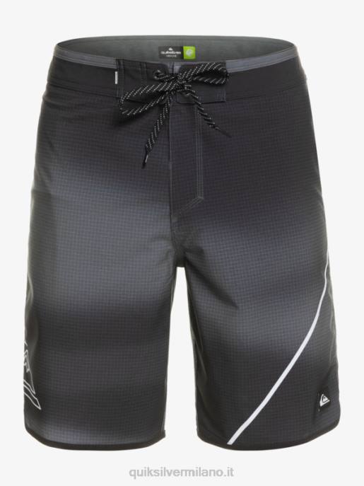esso Quiksilver uomini surfsilk new wave 20 pantaloncini da surf nero HTZR223