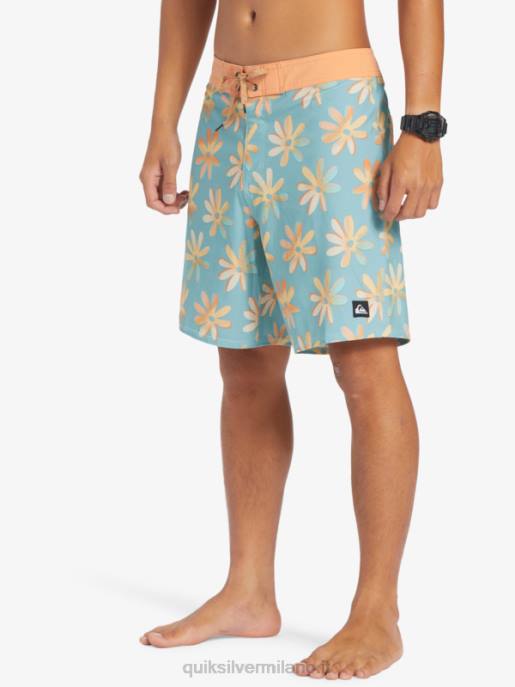 esso Quiksilver uomini surfsilk qs 69 18 pantaloncini da surf cammeo blu HTZR240