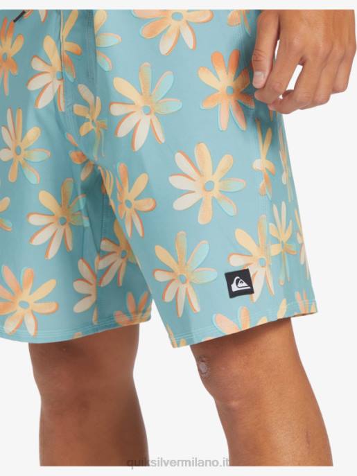 esso Quiksilver uomini surfsilk qs 69 18 pantaloncini da surf cammeo blu HTZR240