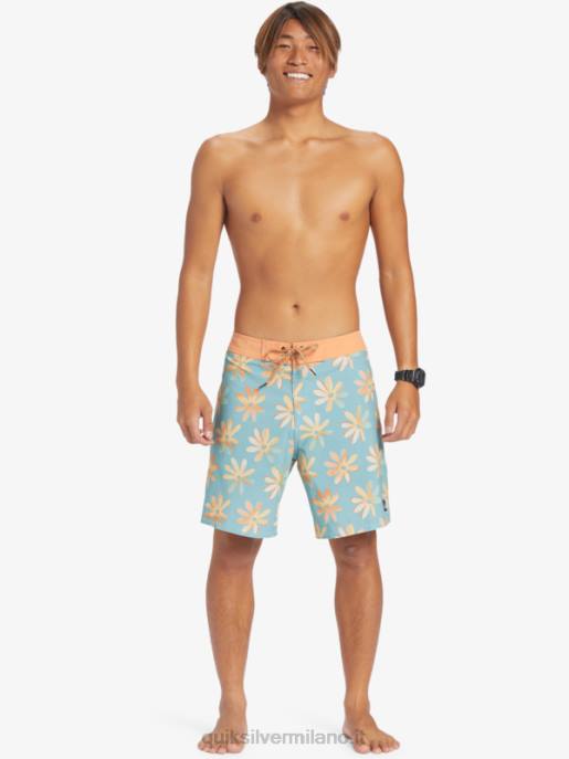 esso Quiksilver uomini surfsilk qs 69 18 pantaloncini da surf cammeo blu HTZR240