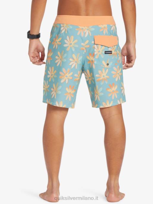 esso Quiksilver uomini surfsilk qs 69 18 pantaloncini da surf cammeo blu HTZR240