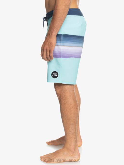 esso Quiksilver uomini surfsilk resina tinta 19 boardshorts angelo blu HTZR1438
